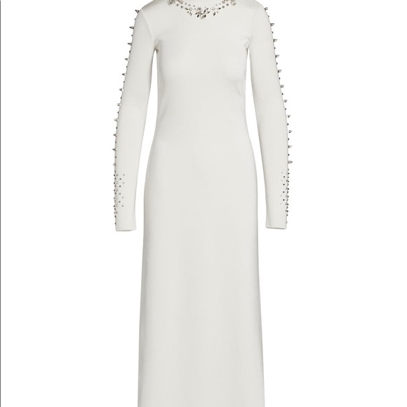 Givenchy Stud & Bead Embellished Gown. Size L. Retail $4780. - Picture 5 of 12